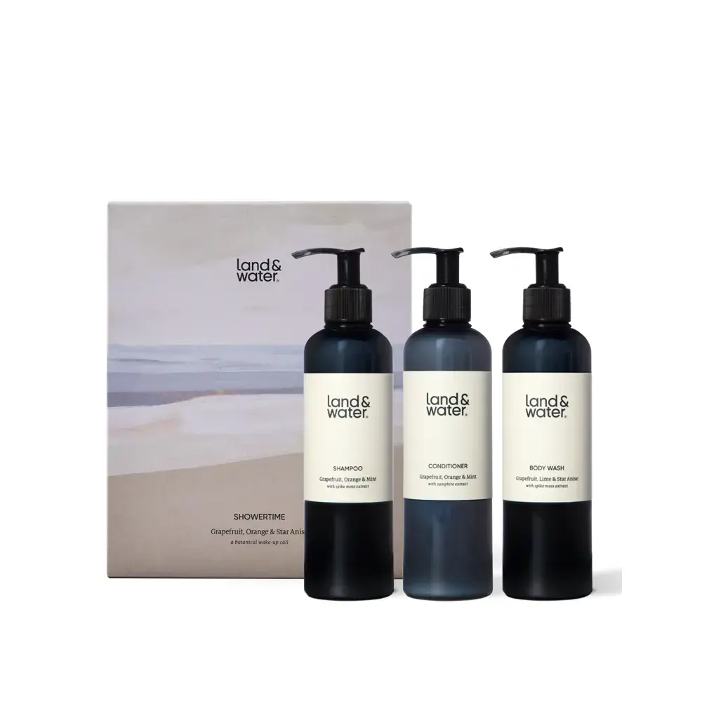 Land & Water Showertime Set 3x250ml